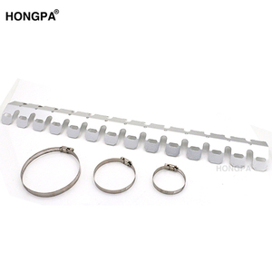 แผ่นกันความร้อนท่อไอเสียรถจักรยานยนต์ อลูมิเนียม ป้องกันท่อไอเสีย สำหรับรถมอเตอร์ไซค์ทุกประเภท คาเฟ่เรเซอร์ เอทีวี ซีบี400 - Product Image 6