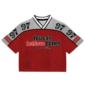 Camisetas Casuales de Hip Hop para Hombre de Primera Calidad, Tejido de Spandex/Poliéster de 200g, Impresión Digital, Secado Rápido, Servicio OEM, Patchwork Personalizado - Product Image 6