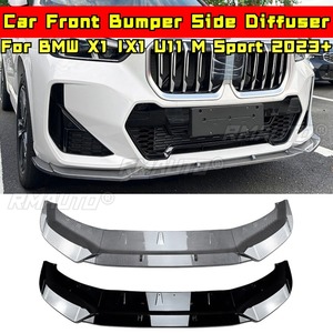 For BMW X1 IX1 U11 M Sport 2023+ Body Kit Front Bumper <b>Diffuser</b> Lip Splitter Front Bumper Spoiler Guard <b>Car</b> Accessories - Product Image 2