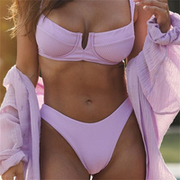Modemerk Dames Ontwerp Tienermeisje Bikini 3-delige Bikini Set Groothandel Vrouw Luxe Cover Up Chiffon Strandkleding Badpak