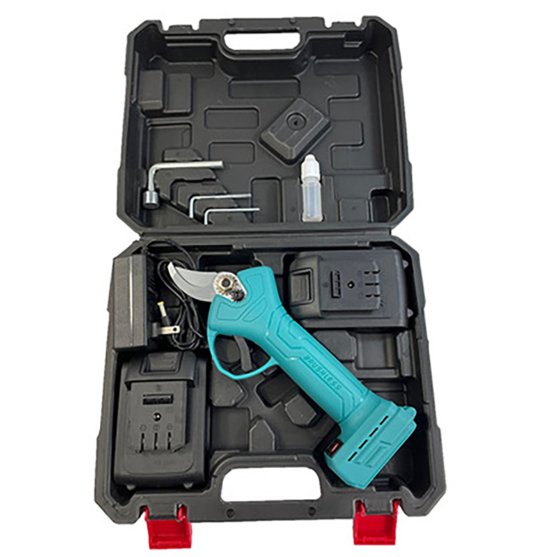 25mm Cordless Elertric Scisor Pruner Electric Pruning Shears Rechargeable With Battery