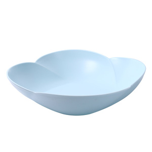 Five Color Floral Fruit Plate Plastic Reusable For Home Living Room <b>Coffee</b> <b>Table</b> Snacks Candies Dried Fruits Display - Product Image 5