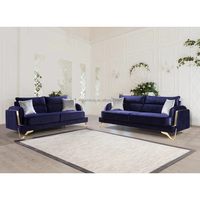 Vente en gros ensemble de canapés Gloria meubles modernes de luxe style italien best-seller ensembles de canapés de salon ensemble de canapés de luxe pour la maison villa