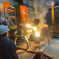 Four Industriel Électrique à Induction pour la Fonderie de Métaux 100kg 500kg 1T 2T 5T – Fusion d'Acier et de Fer