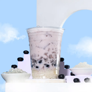 Mứt dâu sinh tố bột fructose xi-rô Bột phô mai sinh tố dâu tây với phô mai sữa che Thành phần trà bong bóng - Product Image 2