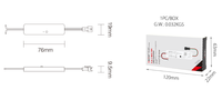 Contrôleur LED SPI monocouleur RGB RGBW 2,4 GHz DC5-24V SPIR3-M pour puces IC adressables par pixels 6813 1903 2903 2811 2812 6812