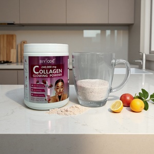 Suplemento Dietético, Colágeno en Polvo Puro, Sin Sabor, Natural, Premium, Fórmula Nutricional <span class=keywords><strong>de</strong></span> Origen Marino para la Nutrición Diaria - Product Image 2