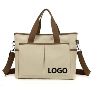 Customized New Fashion Solid Color <b>Canvas</b> Women's <b>Bag</b> Leisure <b>Large</b> Capacity Crossbody Shoulder <b>Bag</b> Versatile Tote <b>Bag</b> - Product Image 1