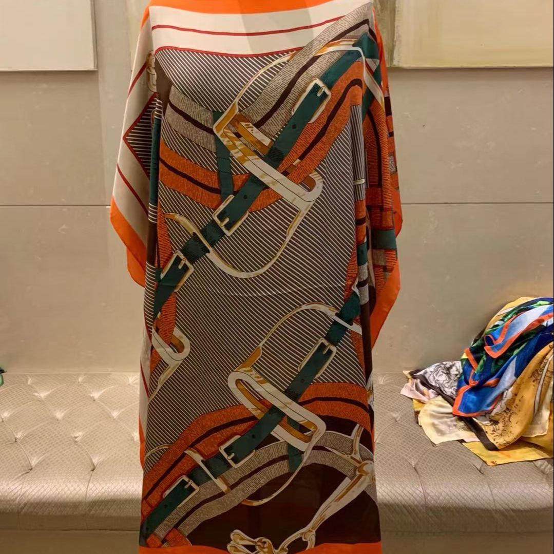 Fast shipping multipurpose casual gown plus size silk dress long shirt for women