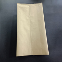 2025 personnalisé grande taille papier Kraft brun sac de papier d'aluminium sac cadeau sacs d'emballage pochette debout