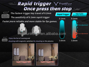 Bàn phím chơi game có thể lập trình đèn nền G65 RGB cơ màu trắng có dây bàn phím số loại C 68 phím <span class=keywords><strong>USB</strong></span> có thể điều chỉnh - Product Image 3