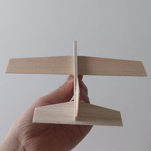 Scbal253 yap-boz oyuncak ahşap uçak Taxiing uçak oyuncak çocuklar için <span class=keywords><strong>Balsa</strong></span> ahşap el ilanı yapılmış - Product Image 5