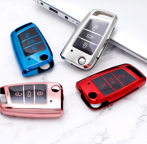Bọc Chìa Khóa Xe Hơi Bảo Vệ Cho Volkswagen Vw <span class=keywords><strong>Golf</strong></span> 7 <span class=keywords><strong>Mk7</strong></span> Seat Ibiza Leon Fr 2 Altea Aztec Cho Skoda Octavia - Product Image 6
