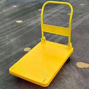 Venta al por mayor, plástico Industrial, 150 KG, carrito de paleta de carga plegable - Product Image 1