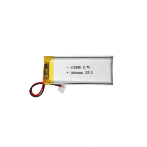 Batterie Lipo personnalisée 112560 3.7V 1800mAh 6.66Wh, batterie lithium-ion polymère rechargeable - Product Image 1