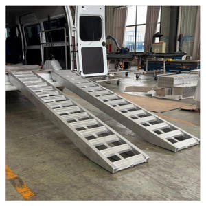 Rampa di Carico Pieghevole in Alluminio Argento per Scooter, <span class=keywords><strong>UTV</strong></span> e Moto CAIXIN - Product Image 5