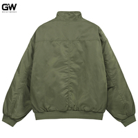 Blouson bomber unisexe coupe ajustée réversible imperméable coupe-vent pour homme, style streetwear hiver, uniforme en polyester