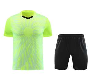 Nieuw Binnen Colombia Voetbal Jersey Set 100% Polyester Ademend Snel Droog Anti-Bacteriële Warmte-Overdracht Bedrukt Ronde Hals - Product Image 2