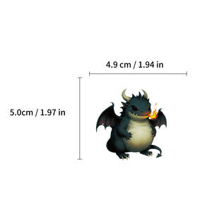 Pegatinas de Vinilo Impermeables, Papel con Diseño Gótico, Absurdo, de Cuentos de Hadas, Nuevas Pegatinas Troqueladas para Equipaje, Diario, Estilo Oscuro - Product Image 2