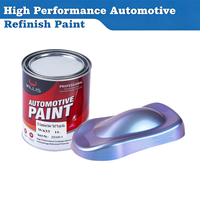 Revêtement liquide brillant durable effet nacré avec perle irisée pour l'entretien longue durée des surfaces de voitures et de bateaux