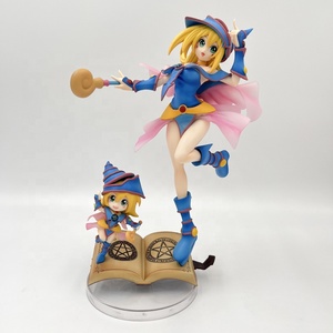 ¡25cm Yu-Gi-Oh! Duel Monsters Anime Girl figura #1596 Dark Magician Girl figura de acción adulto coleccionable modelo muñeca juguetes regalos - Product Image 2