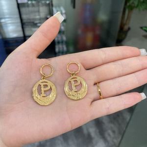 ต่างหูขายส่ง Jxx แฟชั่นทันสมัยสำหรับผู้หญิง ต่างหูชุบทอง 24K เครื่องประดับสำหรับผู้หญิง ต่างหูหรูหราสำหรับคิริบาติ - Product Image 1