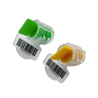Sceau de sécurité en plastique imprimé sur mesure pour compteurs de gaz, d'eau et d'électricité