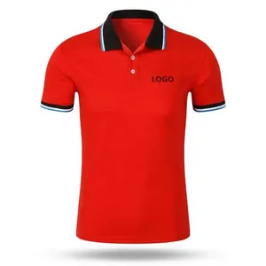 Scuola di alta qualità Logo personalizzato 100% uniformi di cotone camicie unisex polo per gli uomini