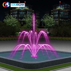 Low Cost Custom Portable 2*2M Three Layer Flower Shape Spray Static Water for Home, Garden, Pool, Pond - Product Image 2