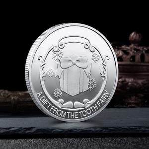 Moneda de Oro conmemorativa con diseño de Hada de los dientes para niños, medalla de Hada de los dientes, regalo de alta calidad - Product Image 3