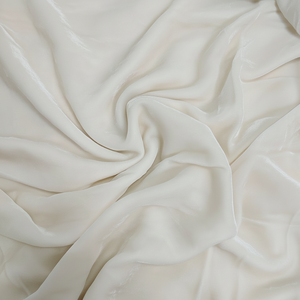 ผ้ากำมะหยี่ผ้าไหมสีขาวเป็นมิตรกับสิ่งแวดล้อมผ้ากำมะหยี่กันน้ำสำหรับชุดของเด็กผู้หญิงผ้าม่านงานแต่งงานยาว114ซม. - Product Image 1