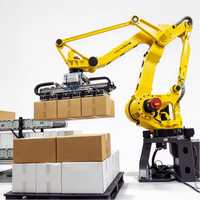 Robot FANUC M-410iC/315 Dengan Beban Angkut 315KG Sebagai Lengan Robot 6 Axis Dengan Gripper Robot CNGBS untuk Palletizing