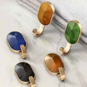 Crochets muraux puissants <span class=keywords><strong>sans</strong></span> adhésif pour cuisine et salle de bain, supportant le poids, <span class=keywords><strong>sans</strong></span> <span class=keywords><strong>trace</strong></span> derrière la porte, crochets adhésifs <span class=keywords><strong>sans</strong></span> perçage - Product Image 4