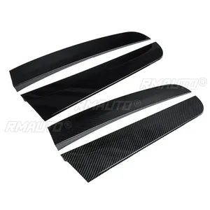 สปอยเลอร์ข้างกระจกหลังสำหรับ Nissan Patrol Y62 2010-2021 ABS สีดำเงา ฝาปิดท้ายรถ คานาร์ด สปลิตเตอร์ สปอยเลอร์ข้าง - Product Image 2