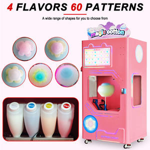 Mesin Pembuat Gula Kapas Otomatis Cerdas JoyFunplay Robot Mesin Gula Kapas Komersial - Product Image 2