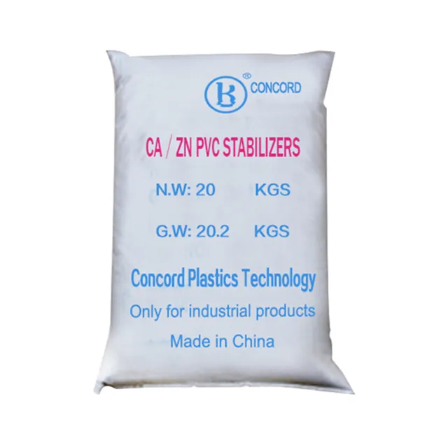 Milieuvriendelijke Calcium Zink Samengestelde Stabilisator Voor Pvc Pijp, Calenderd Producten