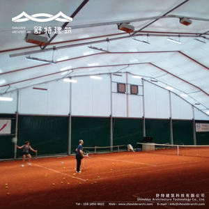 Grande tente de <span class=keywords><strong>padel</strong></span> d'extérieur - Structure en aluminium, auvent idéal pour les terrains de <span class=keywords><strong>padel</strong></span> et les zones sportives - Product Image 6