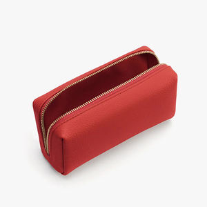 Estuche Compacto Minimalista Personalizado para Cables y Accesorios Electrónicos, Bolsa Organizadora de Cuero con Soporte para Ratón para Mujer - Product Image 2