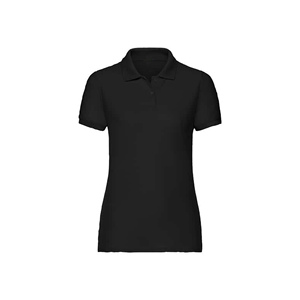 Polos de algodón a granel de alta calidad personalizados al por mayor Camisetas De Polo de manga corta lisas Premium unisex para mujeres de Bangladesh - Product Image 3