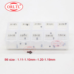 1,10mm-1,30mm <span class=keywords><strong>B6</strong></span> Injektor Unter leg scheiben Unter leg scheiben Diesel-Einspritzventil-Unter leg scheiben Kits Überholung Piezo G4 Einspritz ventil Einstell scheibe <span class=keywords><strong>B6</strong></span> - Product Image 5