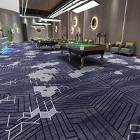 Moquette Murale Commerciale de Luxe pour Projets Hôteliers 5 Étoiles, Tissée à la Machine, Tuftée Axminster, pour Salles de Bal et Habitation