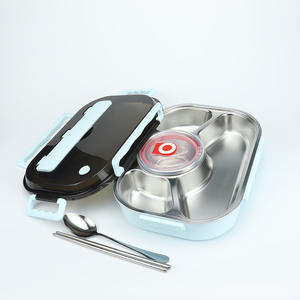 Boîtes à déjeuner 1300ml en acier inoxydable 304 boîte à déjeuner <span class=keywords><strong>hermétique</strong></span> idéale pour les enfants - Product Image 1