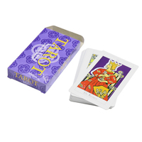 Jeu de cartes personnalisé bon marché Créer un emballage de cartes et des services d'impression de jeux de cartes de tarot avant et arrière personnalisés