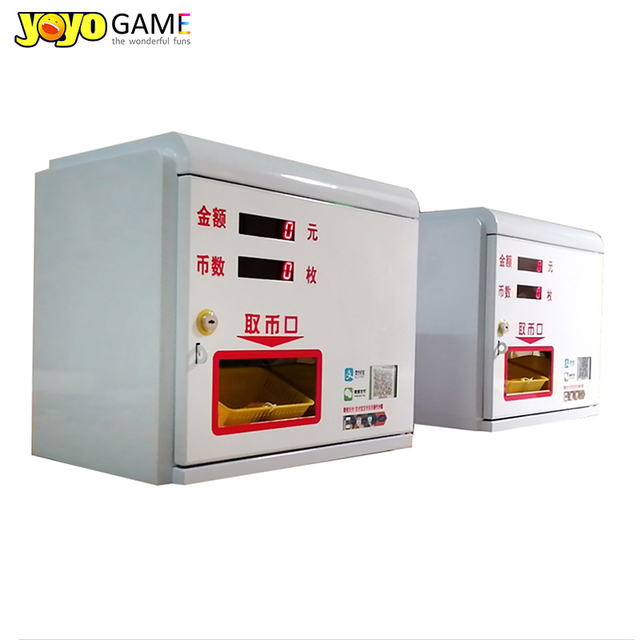 Table Top Coin Exchanger Token Mini ATM Machine Self-service Smart Machine Wall-mounted Amusement Coin Dispenser Vending Machine