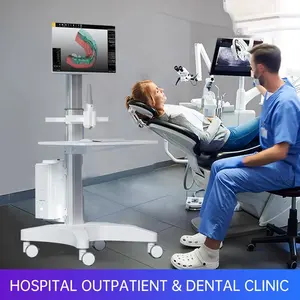 Carrello medico ospedaliero OC-1T con supporto per Monitor e cassetto carrelli per infermieri dentali mobili carrelli in plastica Abs personalizzati