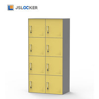 Casiers personnalisés JSlocker, adaptés aux gymnases, aux écoles et aux environnements industriels, avec cadenas.