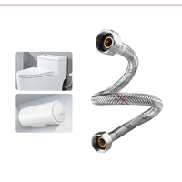 60/50/40/30cm tuyau mélangeur Flexible robinet froid tuyau d'alimentation en eau tuyaux pour cuisine/chauffe-eau robinet pièces de rechange