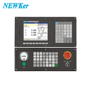 جهاز تحكم ذو 3 محاور من NEWKer منخفض التكلفة, وحدة تحكم DSP cnc لآلة الخراطة مماثلة لوحدة تحكم gsk fanuc mitsubishi delta syntec