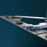 Puerta Abatible de Aleación de Aluminio con Rotura de Puente Térmico, Versátil, Disponible en Múltiples Estilos de Apertura para Suministros Globales