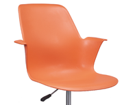 Chaise de formation moderne en plastique avec base trépied pour bureau, école, domicile et hôpital
